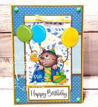 Load image into Gallery viewer, Birthday Kitties Stamp Set
