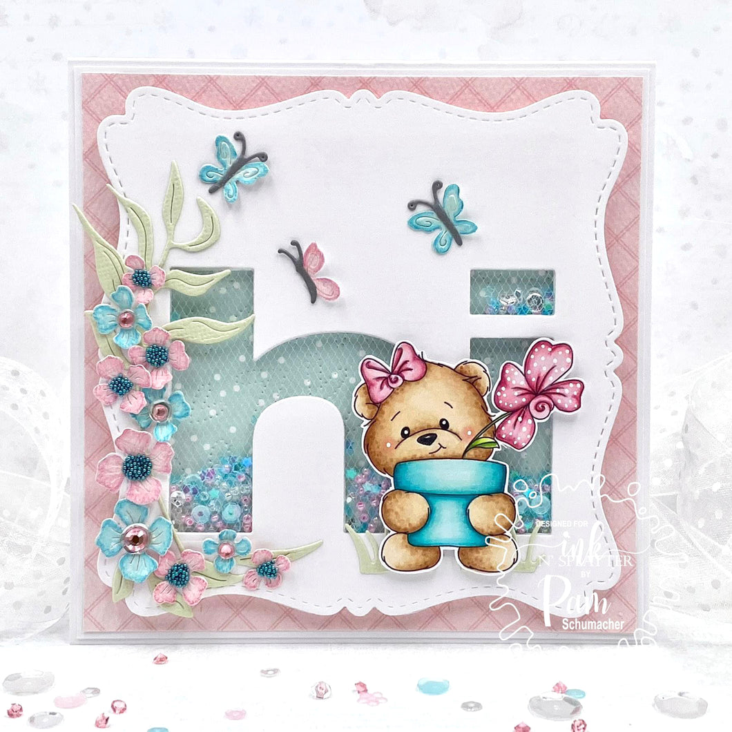 Beary Wishes Pairables Stamp Set