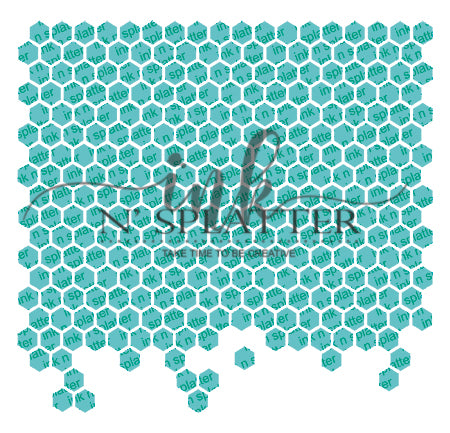 Honeycomb Stencil – Ink n Splatter