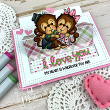 Load image into Gallery viewer, Monkey Love Stamp Set
