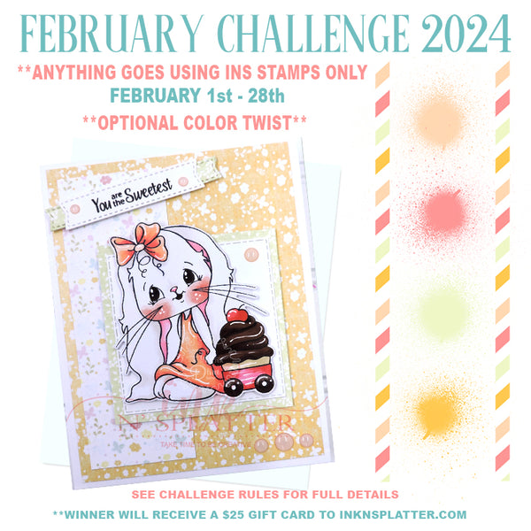 FEBRUARY CHALLENGE WITH A TWIST