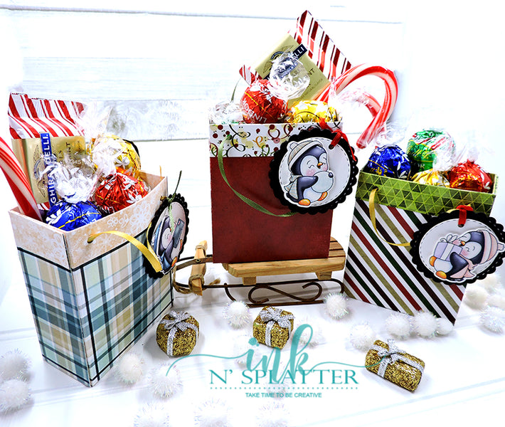 Tiny DIY Christmas Gift Bags