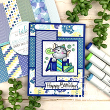 Load image into Gallery viewer, Sweet Blue Celebrations 6x6 Pattern Paper
