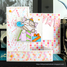 Load image into Gallery viewer, Birthday Kitties Stamp Set
