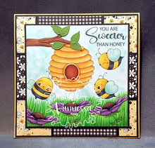 Load image into Gallery viewer, Sweet Honey Bees Stamp Set
