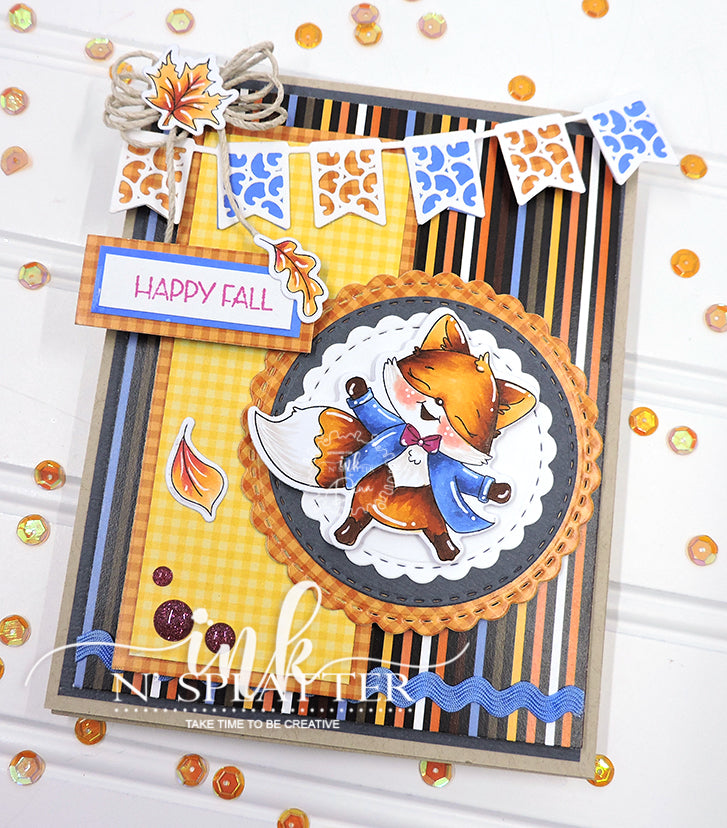 Happy Fall Foxes Stamp Set