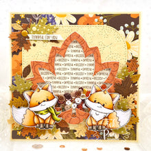 Load image into Gallery viewer, Happy Fall Foxes Stamp Set
