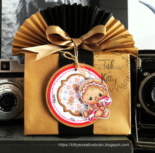 Load image into Gallery viewer, Gingerbread Kids Stamp Set
