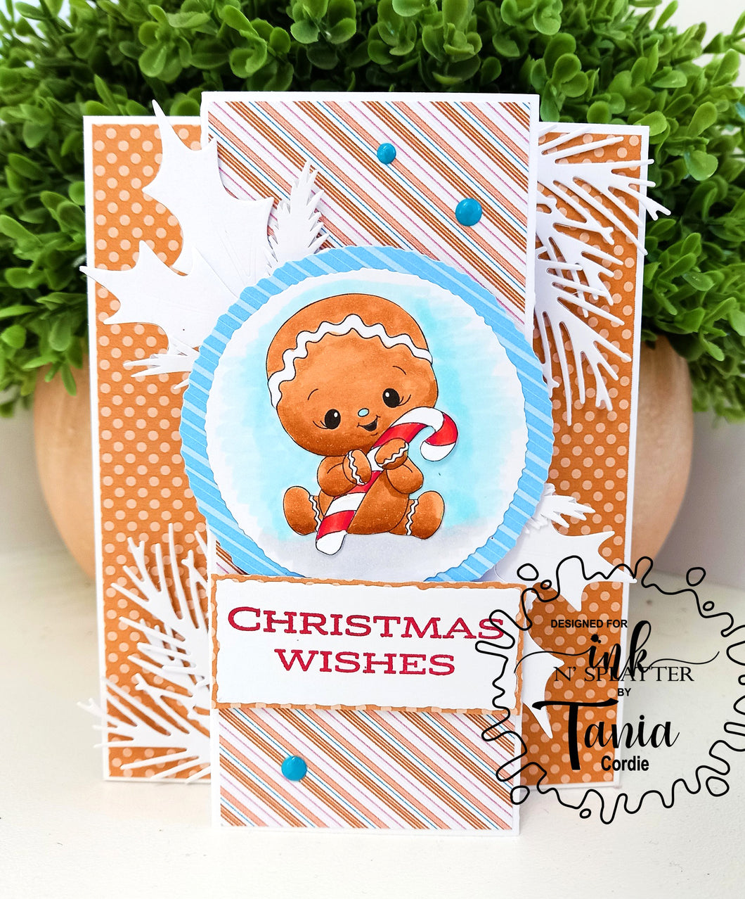 Gingerbread Kids Stamp Set