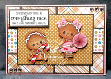 Load image into Gallery viewer, Gingerbread Kids Stamp Set
