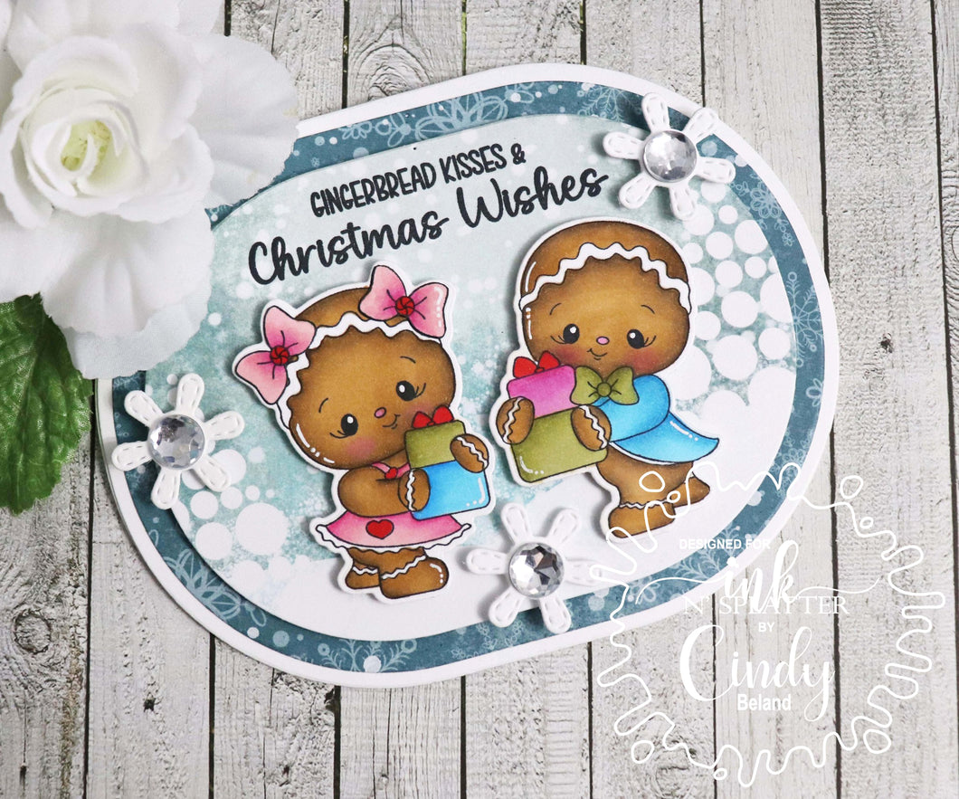 Gingerbread Kids Stamp Set