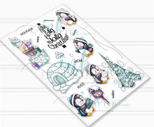 Load image into Gallery viewer, Jolly Penguins Stamp Set
