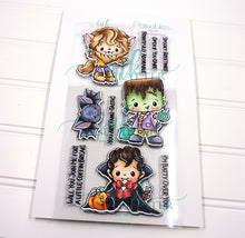 Load image into Gallery viewer, Little Boy Boos Halloween Stamp Set
