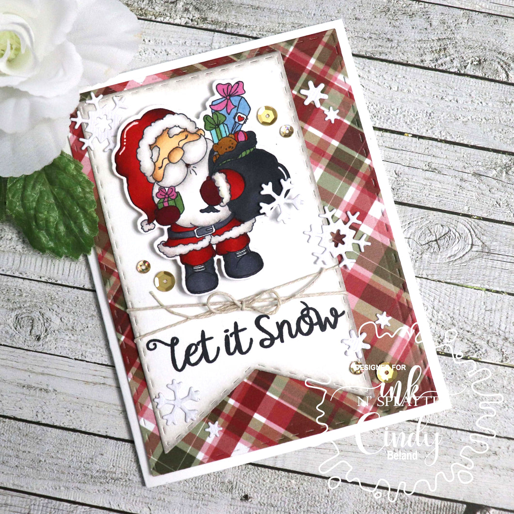 Jolly Santas Stamp Set