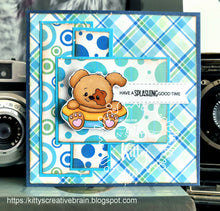 Load image into Gallery viewer, Sporty Summer Pups Stamp Set
