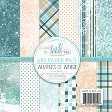 Load image into Gallery viewer, Whispers of Winter 6x6 Pattern Paper
