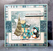 Load image into Gallery viewer, Jolly Penguins Stamp Set
