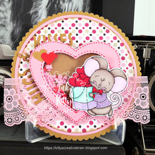 Load image into Gallery viewer, Lovable Mice Stamp Set
