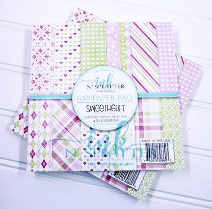 Sweetheart 6x6 Pattern Paper Pad