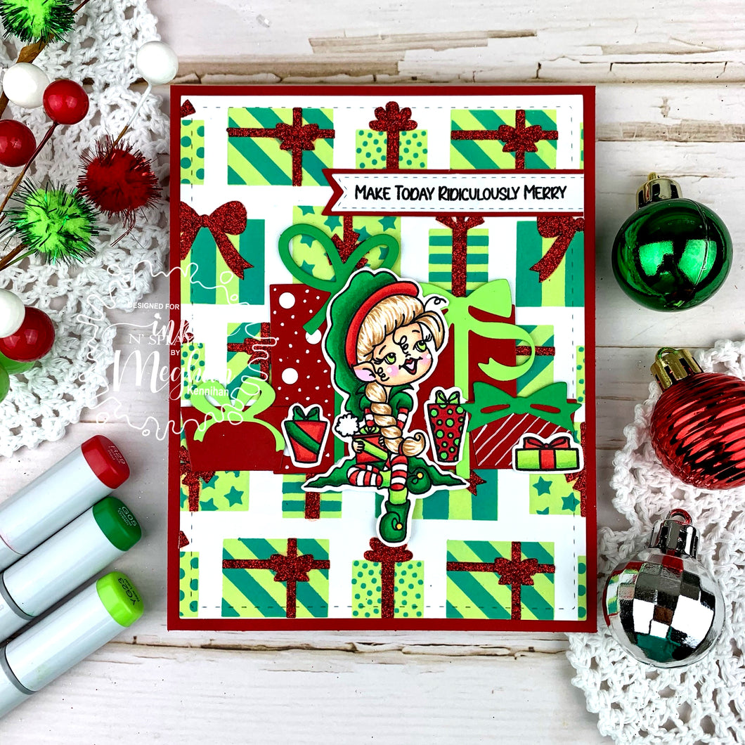 Damita Christmas Elf Stamp Set