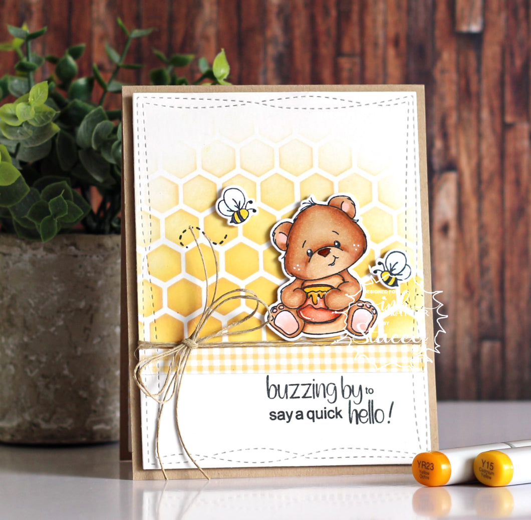 Sweet Honey Bears Pairables Stamp Set