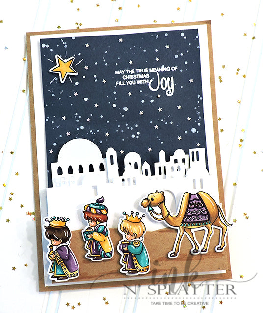 Oh Holy Night Pairables Clear Stamp Set