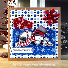 Load image into Gallery viewer, Snowflake Kisses Stamp Set
