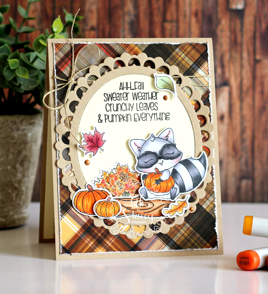 Fall Woodsy Critters Stamp Set